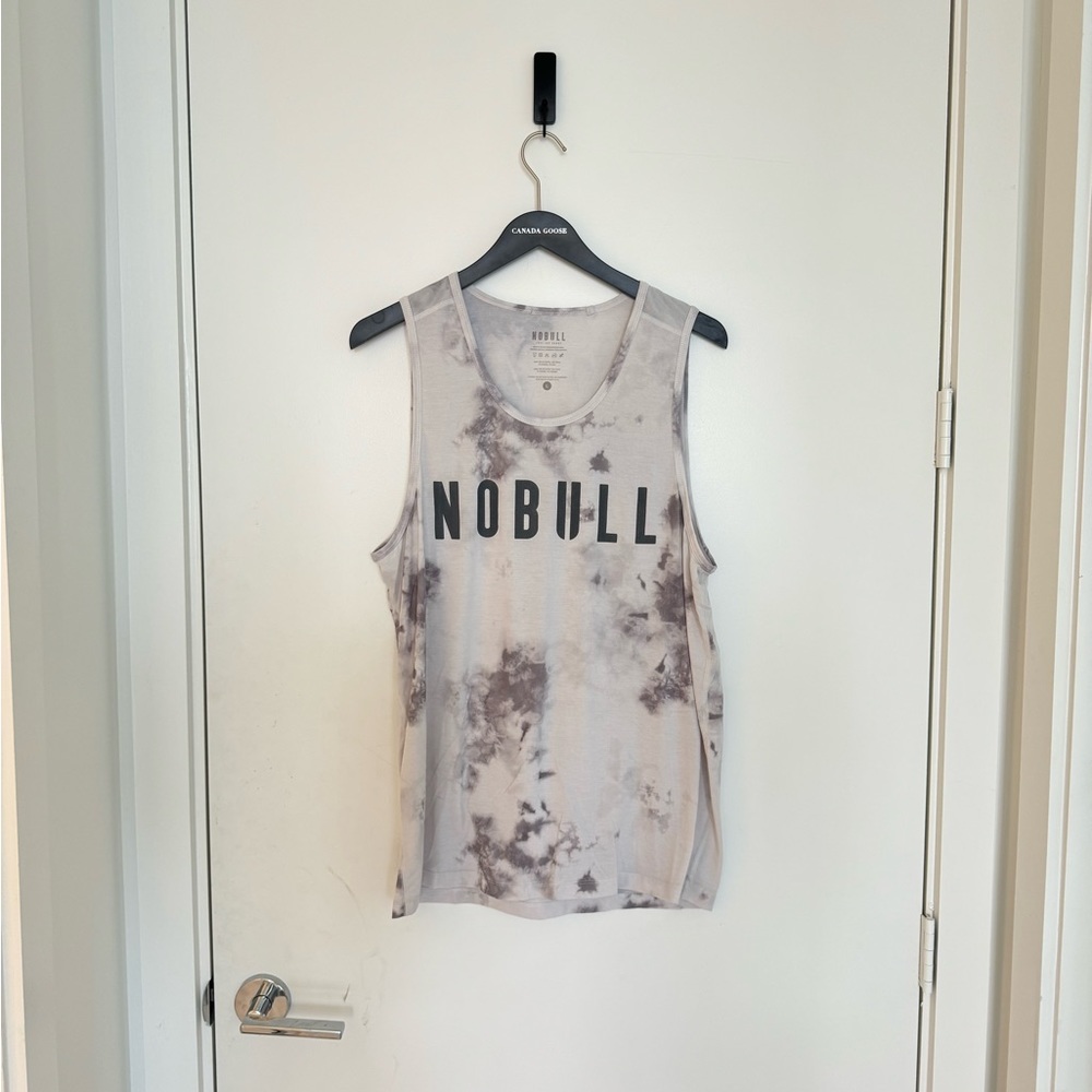 Men’s Nobull tie-dye tank large